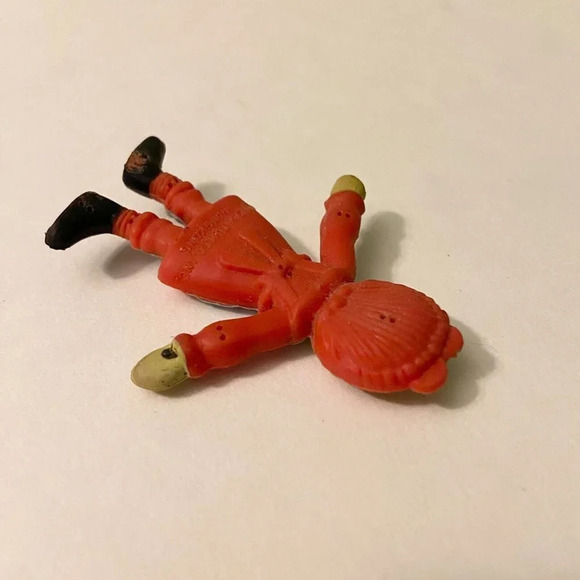 Vintage 1968 Raggedy Ann Doll Mini Rubber  Doll 2.25 Inch Toy Figure Hong Kong - Picture 6 of 11